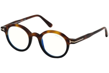 Okulary korekcyjne Tom Ford FT5664-B 056 Okrągłe Havana