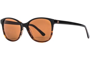 Solbriller Horsefeathers Chloe AW060E Polarized Firkantet Havana