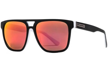 Solbriller Horsefeathers Trigger AM080D Polarized Firkantet Sort