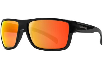 Okulary przeciwsłoneczne Horsefeathers Zenith AM071D Polarized Prostokątne Czarne