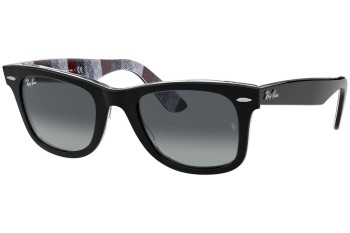 Ochelari de soare Ray-Ban Wayfarer RB2140 13183A Pătrați Negri