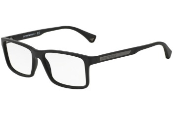 Okulary korekcyjne Emporio Armani EA3038 5063 Kwadratowe Czarne