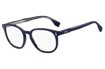 Okulary korekcyjne Fendi FFM0103 OXZ Okrągłe Niebieskie