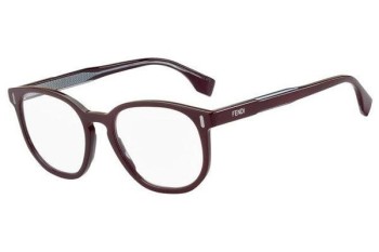 Glasögon Fendi FFM0103 XAE Runda Röd