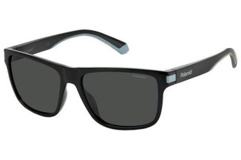 Solbriller Polaroid PLD2123/S 08A/M9 Polarized Firkantet Sort