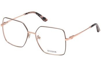 Briller Guess GU2824 005 Firkantet Guld