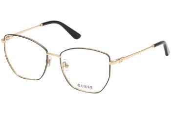 Briller Guess GU2825 001 Firkantet Guld