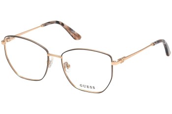 Okulary korekcyjne Guess GU2825 005 Kwadratowe Złote