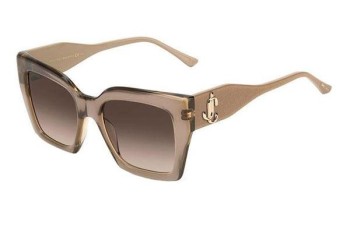 Solbriller Jimmy Choo ELENI/G/S FWM/HA Firkantet Beige