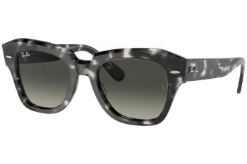 Okulary przeciwsłoneczne Ray-Ban State Street RB2186 133371 Kwadratowe Szare