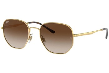 Слънчеви очила Ray-Ban RB3682 001/13 Квадратни Златна