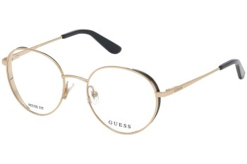 Okulary korekcyjne Guess GU2700 032 Okrągłe Złote