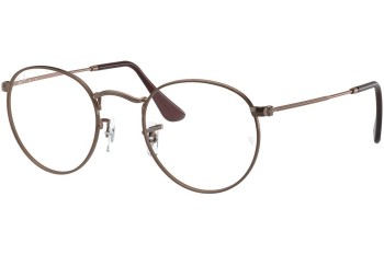 Очила Ray-Ban Round Metal Classic RX3447V 3120 Заоблени Кафява