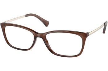 Okulary korekcyjne Ralph by Ralph Lauren RA7130 5798 Prostokątne Brązowe Okulary korekcyjne Ralph by Ralph Lauren RA7130 5798 Prostokątne Brązowe