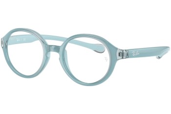 Brillen Ray-Ban Junior RY9075V 3879 Ronde Blauw