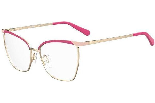 Silmälasit Love Moschino MOL596 88G Cat Eye Kulta