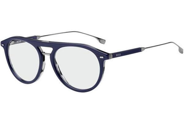 Okulary korekcyjne BOSS BOSS1358/BB NLB/G6 blue-light [non-prescription] Pilotki (Aviator) Niebieskie