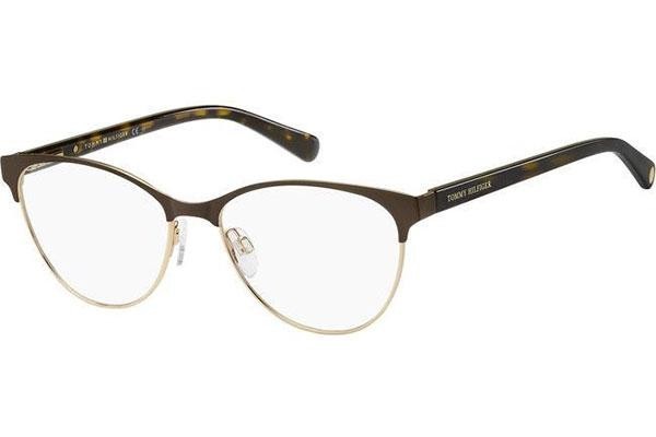 Okulary korekcyjne Tommy Hilfiger TH1886 UFM Kocie oczy Brązowe