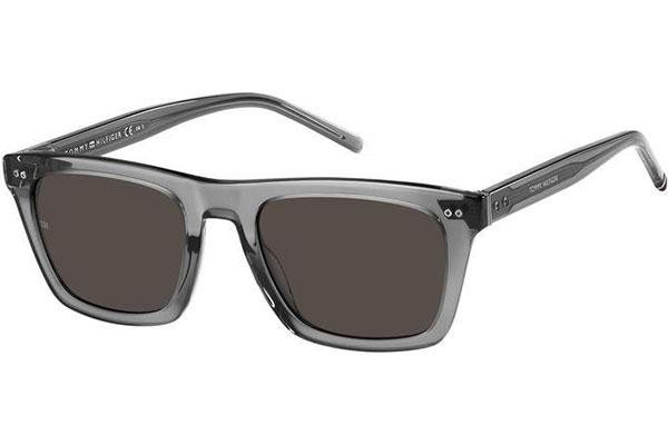 Okulary przeciwsłoneczne Tommy Hilfiger TH1890/S KB7/IR Kwadratowe Szare