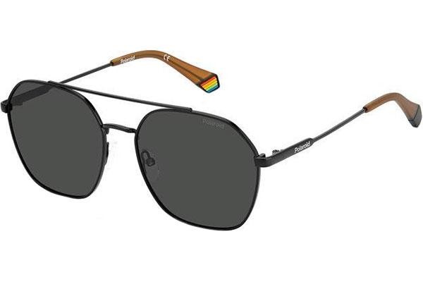 Слънчеви очила Polaroid PLD6172/S 807/M9 Polarized Заоблени Черна