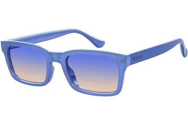 Okulary przeciwsłoneczne Havaianas CAETANO WS6/84 Prostokątne Niebieskie