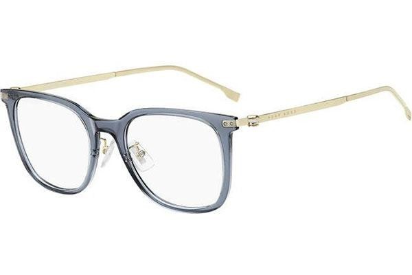 Okulary korekcyjne BOSS BOSS1360/F PJP Kwadratowe Niebieskie