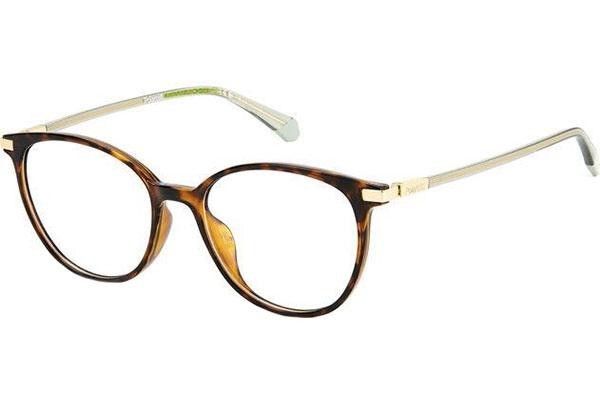 Brillen Polaroid PLDD459/G 086 Cat Eye Havana