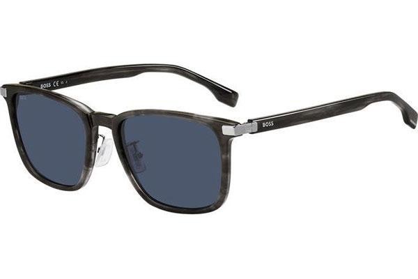 Okulary przeciwsłoneczne BOSS BOSS1406/F/SK 2W8/KU Kwadratowe Szare