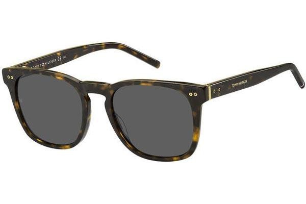 Okulary przeciwsłoneczne Tommy Hilfiger TH1887/S 086/IR Kwadratowe Havana