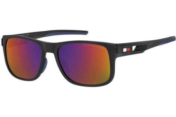 Okulary przeciwsłoneczne Tommy Hilfiger TH1913/S 003/MI Kwadratowe Czarne