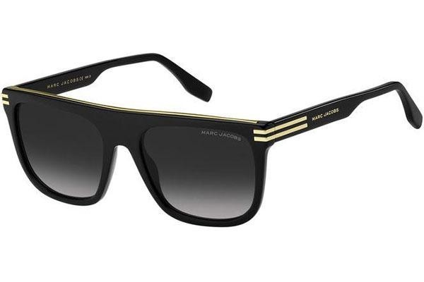 Okulary przeciwsłoneczne Marc Jacobs MARC586/S 807/9O Flat Top Czarne