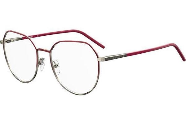 Okulary korekcyjne Love Moschino MOL560 C9A Okrągłe Złote