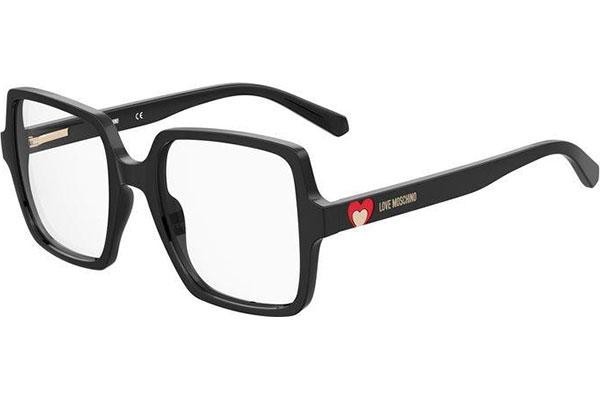 Okulary korekcyjne Love Moschino MOL597 807 Kwadratowe Czarne