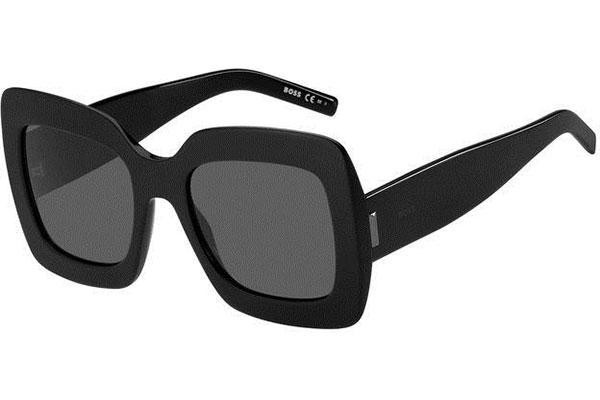Ochelari de soare BOSS BOSS1385/S 807/IR Pătrați Negri