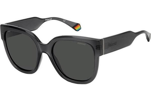 Слънчеви очила Polaroid PLD6167/S KB7/M9 Polarized Квадратни Сива