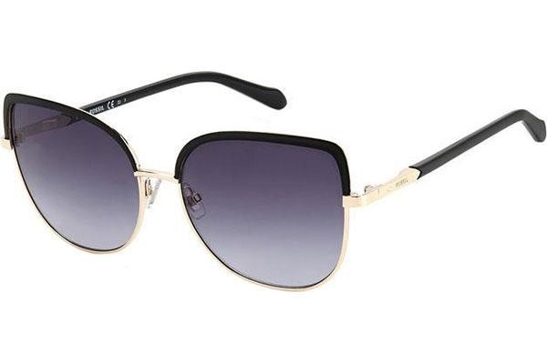 Okulary przeciwsłoneczne Fossil FOS3126/G/S 003/9O Kocie oczy Czarne