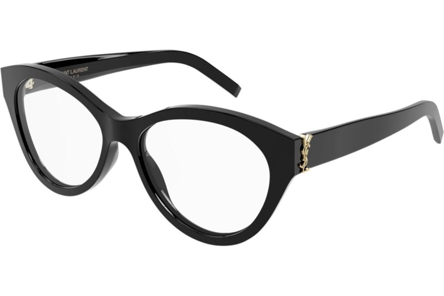 Okulary korekcyjne Saint Laurent SLM96 001 Kocie oczy Czarne