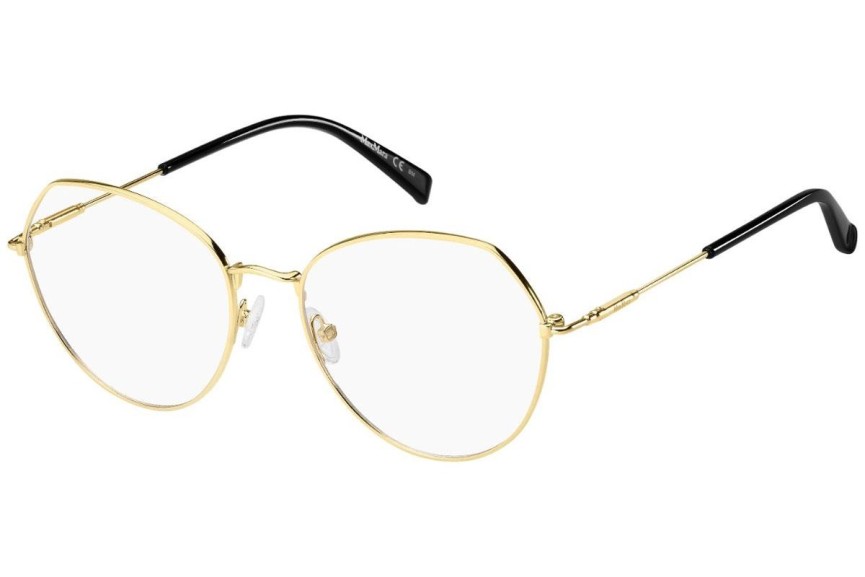 Okulary korekcyjne Max Mara MM1368 000 Okrągłe Złote