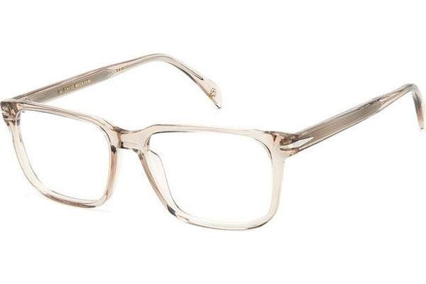 Ochelari David Beckham DB1022 79U Dreptunghiulari Bej