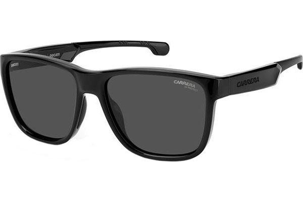 Okulary przeciwsłoneczne Carrera Ducati CARDUC003/S 807/IR Kwadratowe Czarne