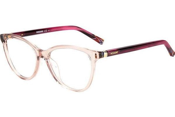 Okulary korekcyjne Missoni MIS0022 GYL Kocie oczy Beżowe
