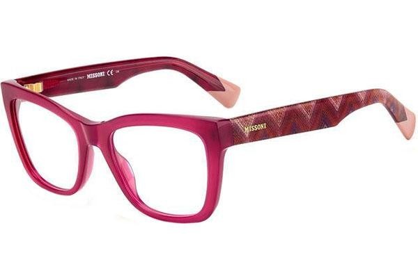 Okulary korekcyjne Missoni MIS0081 B3V Kwadratowe Fioletowe