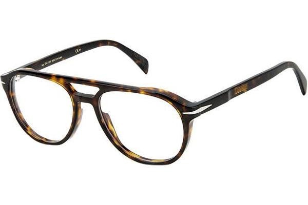 Okulary korekcyjne David Beckham DB7087 086 Pilotki (Aviator) Havana