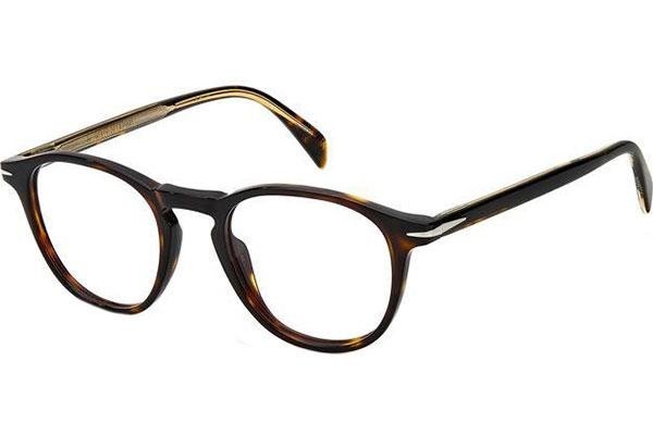 Brillen David Beckham DB1018 086 Ronde Havana