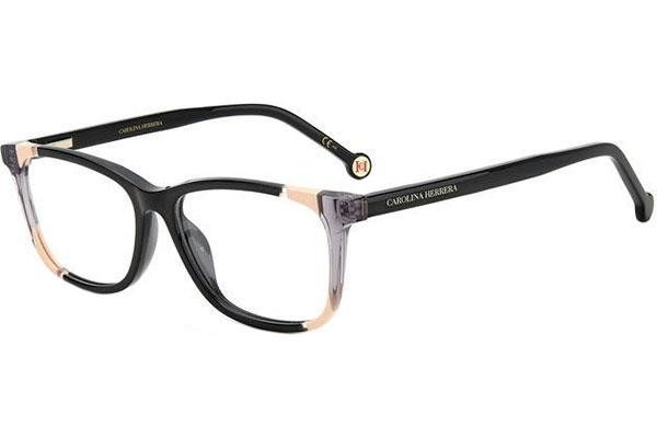 Okulary korekcyjne Carolina Herrera CH0066 KDX Kwadratowe Czarne