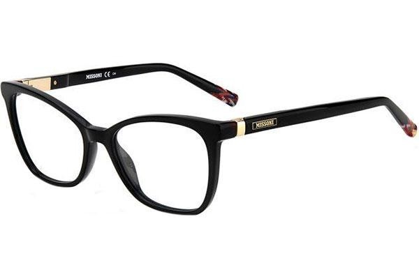 Okulary korekcyjne Missoni MIS0060 807 Kocie oczy Czarne