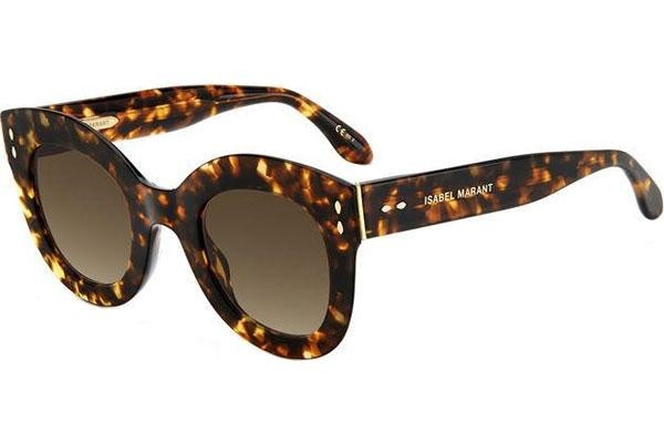 Okulary przeciwsłoneczne Isabel Marant IM0073/S 086/HA Okrągłe Havana