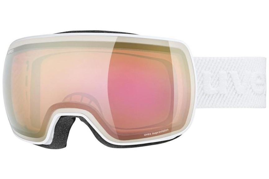 Gogle narciarskie uvex compact FM White S2 Pojedyncze | Shield Białe