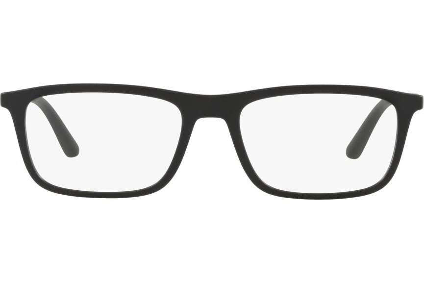 Okulary korekcyjne Emporio Armani EA4160 50421W Prostokątne Czarne