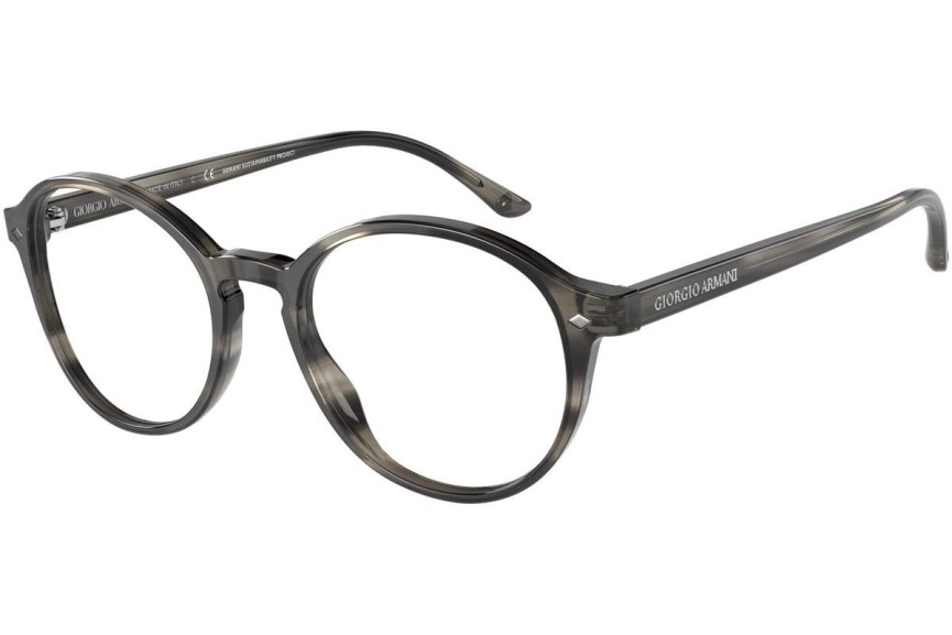 Okulary korekcyjne Giorgio Armani AR7004 5877 Okrągłe Szare